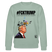 #FCKTRUMP-Unisex Bio-Sweatshirt - Helles Graugrün