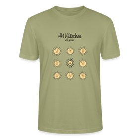 allet KLÄRCHEN-Unisex T-Shirt - Nebelgrün