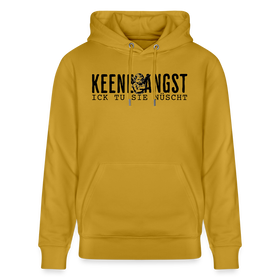 ICK TU SIE NÜSCHT - Unisex Bio-Hoodie - Ocker