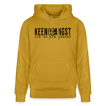 ICK TU SIE NÜSCHT - Unisex Bio-Hoodie - Ocker