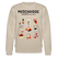 MESCHUGGE-NA UND!?-Unisex Bio-Sweatshirt - Beige
