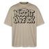 NÜSCHT DARF ICK- Berlin Shirt-Oversized Unisex Bio T-Shirt - Steingrau