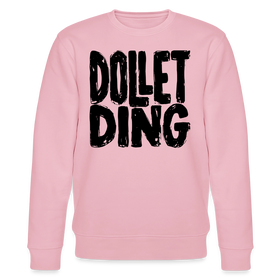 DOLLET DING-Unisex Bio-Sweatshirt - Hellrosa
