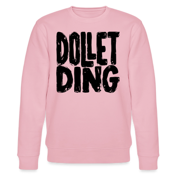 DOLLET DING-Unisex Bio-Sweatshirt - Hellrosa