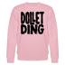 DOLLET DING-Unisex Bio-Sweatshirt - Hellrosa