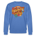 BERLINER RETRO-NÜSCHT MUSS ICK-Unisex Bio-Sweatshirt - Blau