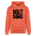 DOLLET DING-Berliner Spruch-Unisex Bio-Hoodie - Hellrot