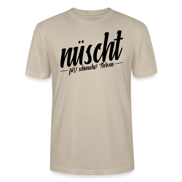 Berlin Shirt-NÜSCHT DARF ICK-Unisex T-Shirt - Beige