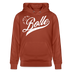 ICK FREU MA WIE BOLLE-Unisex Bio-Hoodie - Terrakotta