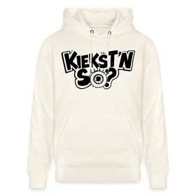 Berlin Hoodie-Unisex Bio-Hoodie-KIEKSTN SO? - Naturweiß 
