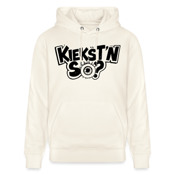 Berlin Hoodie-Unisex Bio-Hoodie-KIEKSTN SO? - Naturweiß 