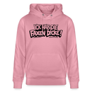 Berliner Schnauze Statement-ICK HAB DIE FAXEN DICKE-Unisex Bio-Hoodie - Lila Traum