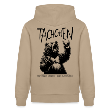 TACHCHEN BERLINER - Unisex Bio-Hoodie-backprint - Beige