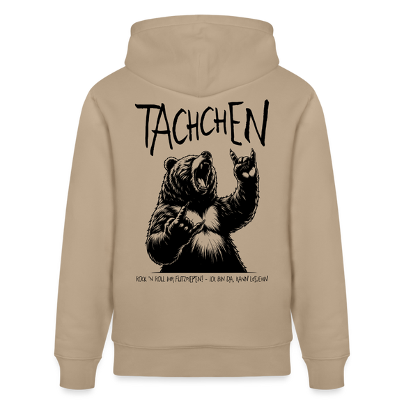 TACHCHEN BERLINER - Unisex Bio-Hoodie-backprint - Beige