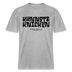 KANNSTE KNICKEN- RELAXED FIT Unisex Organic T-Shirt mit echt Berliner Schnauze - Grau meliert