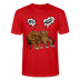 Berliner Bär Shirt mit Berliner Schnauze-WATN?NÜSCHT!-Unisex T-Shirt - Rot