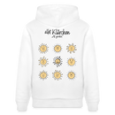 ALLET KLÄRCHEN-Unisex Bio-Hoodie - Weiß