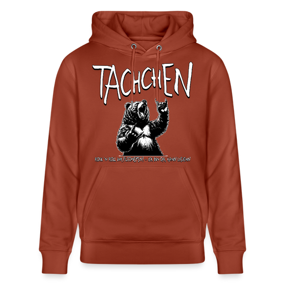 TACHCHEN BERLIN-Unisex Bio-Hoodie - Terrakotta