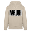 MAUSI UND MOTTE-unisex Bio Hoodie - Beige