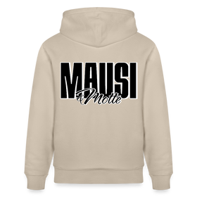 MAUSI UND MOTTE-unisex Bio Hoodie - Beige