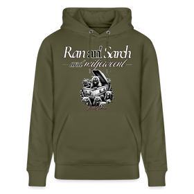 Ran an Sarch-Unisex Bio-Hoodie II - Khaki Grün