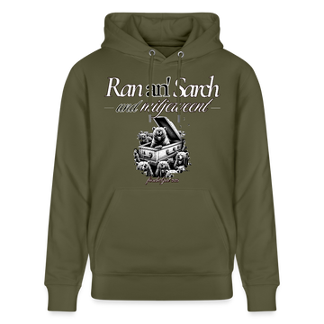 Ran an Sarch-Unisex Bio-Hoodie II - Khaki Grün