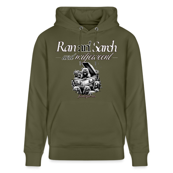 Ran an Sarch-Unisex Bio-Hoodie II - Khaki Grün
