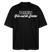 Wir sind die Geilsten-Oversized Unisex Bio T-Shirt II - Schwarz