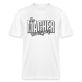 DER MACHER VON DIT JANZE - Relaxed Fit Unisex Bio-T-Shirt - Weiß
