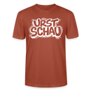 Ostalgie-Unisex T-Shirt -URST SCHAU - Terrakotta