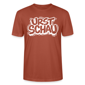 Ostalgie-Unisex T-Shirt -URST SCHAU - Terrakotta