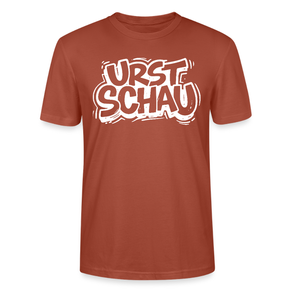 Ostalgie-Unisex T-Shirt -URST SCHAU - Terrakotta