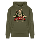 JIBT NÜSCHT - Unisex Bio-Hoodie - Khaki Grün