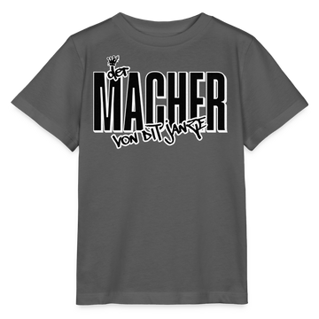 DER MACHER VON DIT JANZE - Kinder T-Shirt BIO - Anthrazit