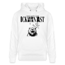 ICK LACH MIR N AST-Unisex Bio-Hoodie - Weiß