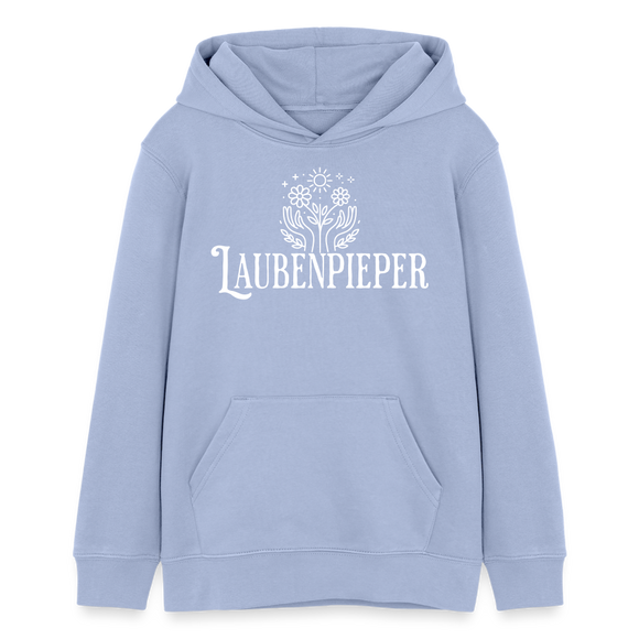 LAUBENPIEPER-Teenager Bio-Hoodie - Sky