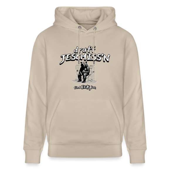 DRUFF JESCHISS'N-Unisex Bio-Hoodie - Beige