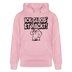 Berliner Spruch-ICK GLOOB ET HACKT!-Unisex Bio-Hoodie - Hellrosa