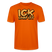ICK DARF DIT - Unisex T-Shirt BIO - Tieforange