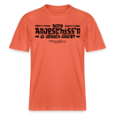 Berliner Spuch-Berliner Lob-NICH ANJESCHISSN-RELAXED FIT Unisex Organic T-Shirt - Hellrot