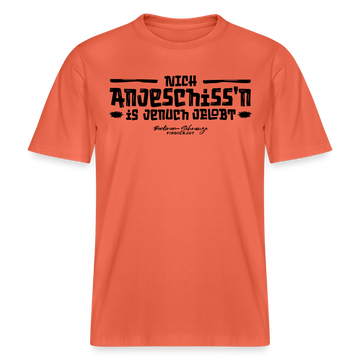 Berliner Spuch-Berliner Lob-NICH ANJESCHISSN-RELAXED FIT Unisex Organic T-Shirt - Hellrot