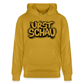 Ostalgie-Unisex Bio-Hoodie-URST SCHAU - Ocker