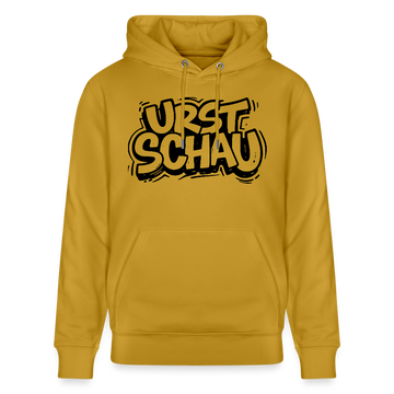 Ostalgie-Unisex Bio-Hoodie-URST SCHAU - Ocker