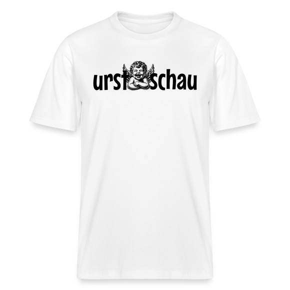 URST SCHAU - Relaxed Fit Unisex Bio-T-Shirt - Weiß