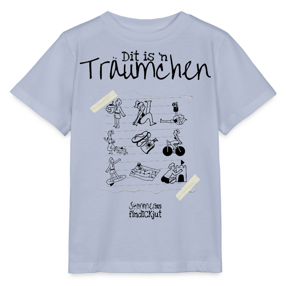 Sommer in Berlin-Kinder Bio T-Shirt - Lavendel-Violett