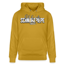 SCHNURZPIEPE-Unisex Bio-Hoodie - Ocker