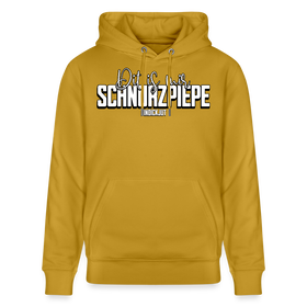 SCHNURZPIEPE-Unisex Bio-Hoodie - Ocker