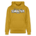 SCHNURZPIEPE-Unisex Bio-Hoodie - Ocker