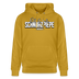 SCHNURZPIEPE-Unisex Bio-Hoodie - Ocker