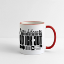 Berlin Souvenir-FIND ICK JUT-Panoramatasse - Weiß/Rot